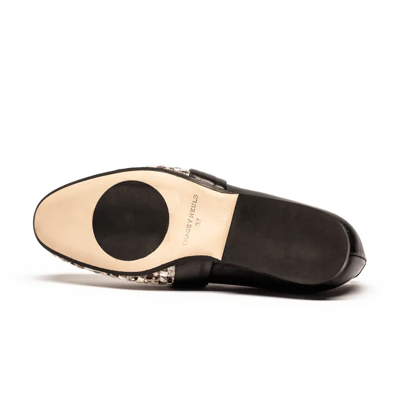 LOAFER Fossil | Leather Slip Ons