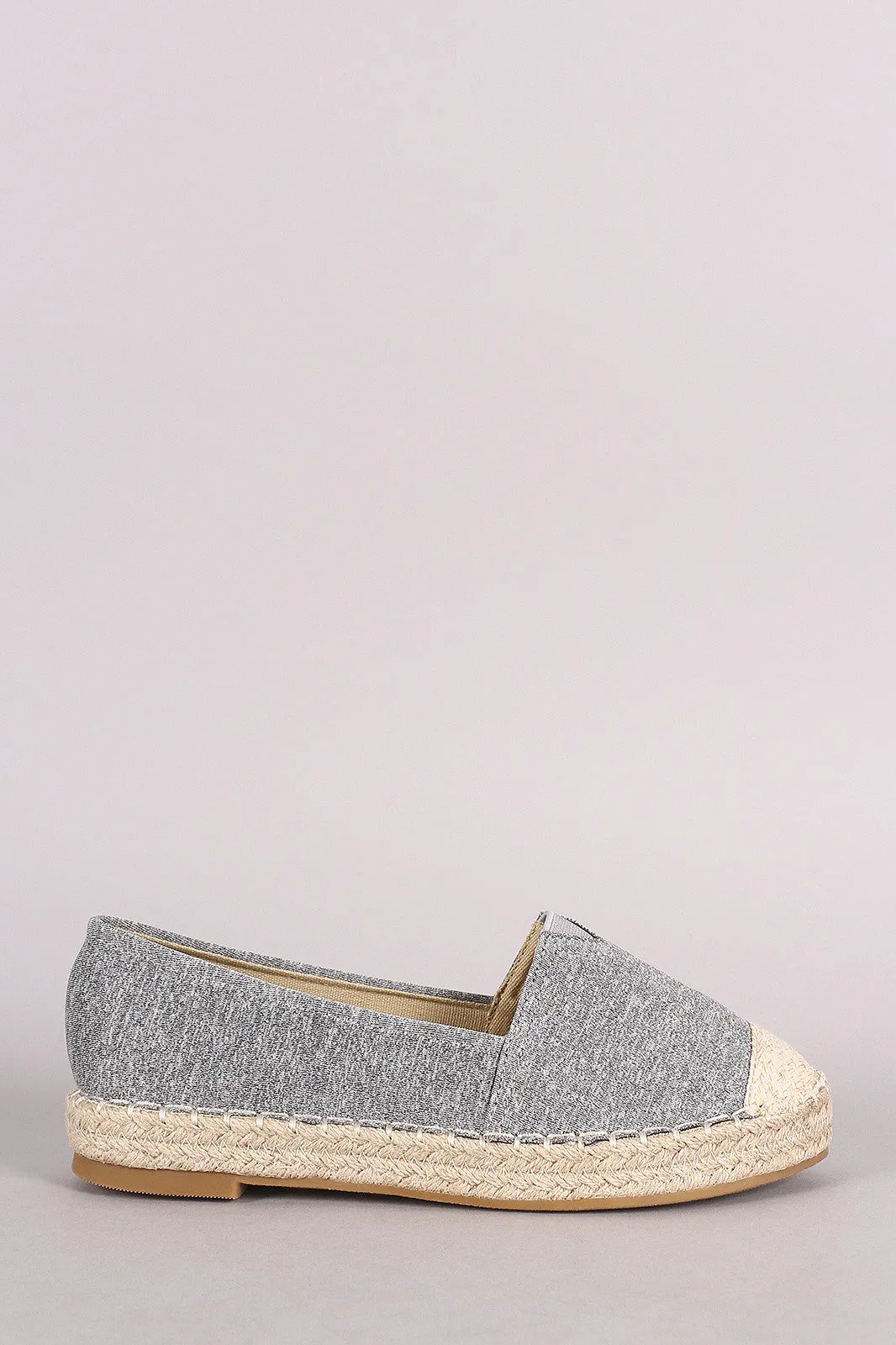 Loafer On Knit Budget-conscious Braided Slip Espadrille Cutting-edge Marled Flat