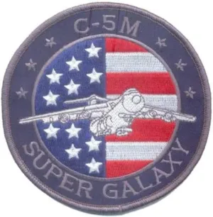 Lockheed Martin® C-5M Super Galaxy® Patch – Sew On