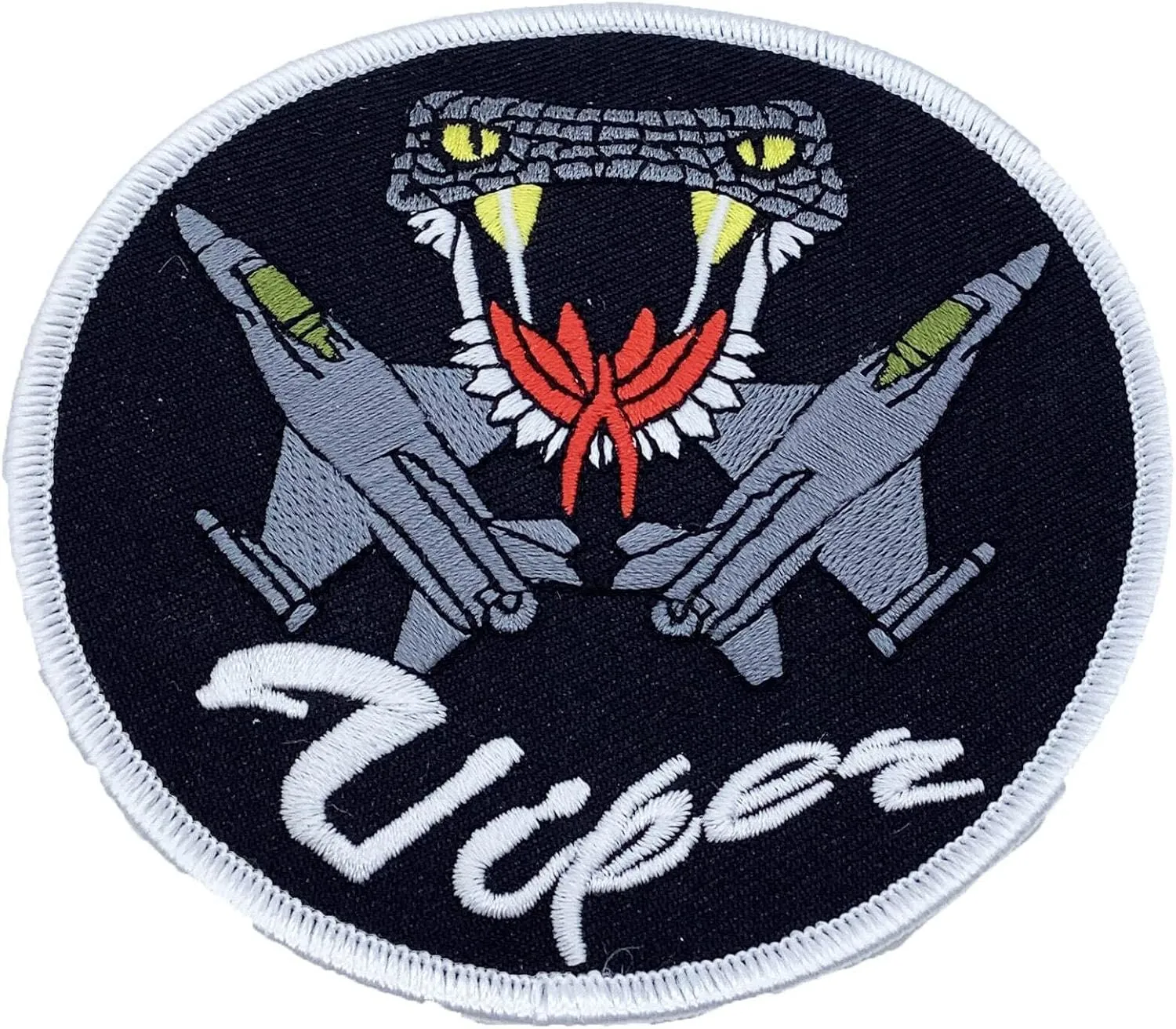 Lockheed Martin® F-16 Viper Patch – Plastic Backing/Sew on, Officially Licensed