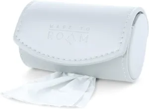 MADE TO ROAM On Dooty Pack - Premium Dog Poop Bag Holder for Leash, Vegan Leather Waste Bag Dispenser for Poop Bag Rolls - Alaska Daybreak