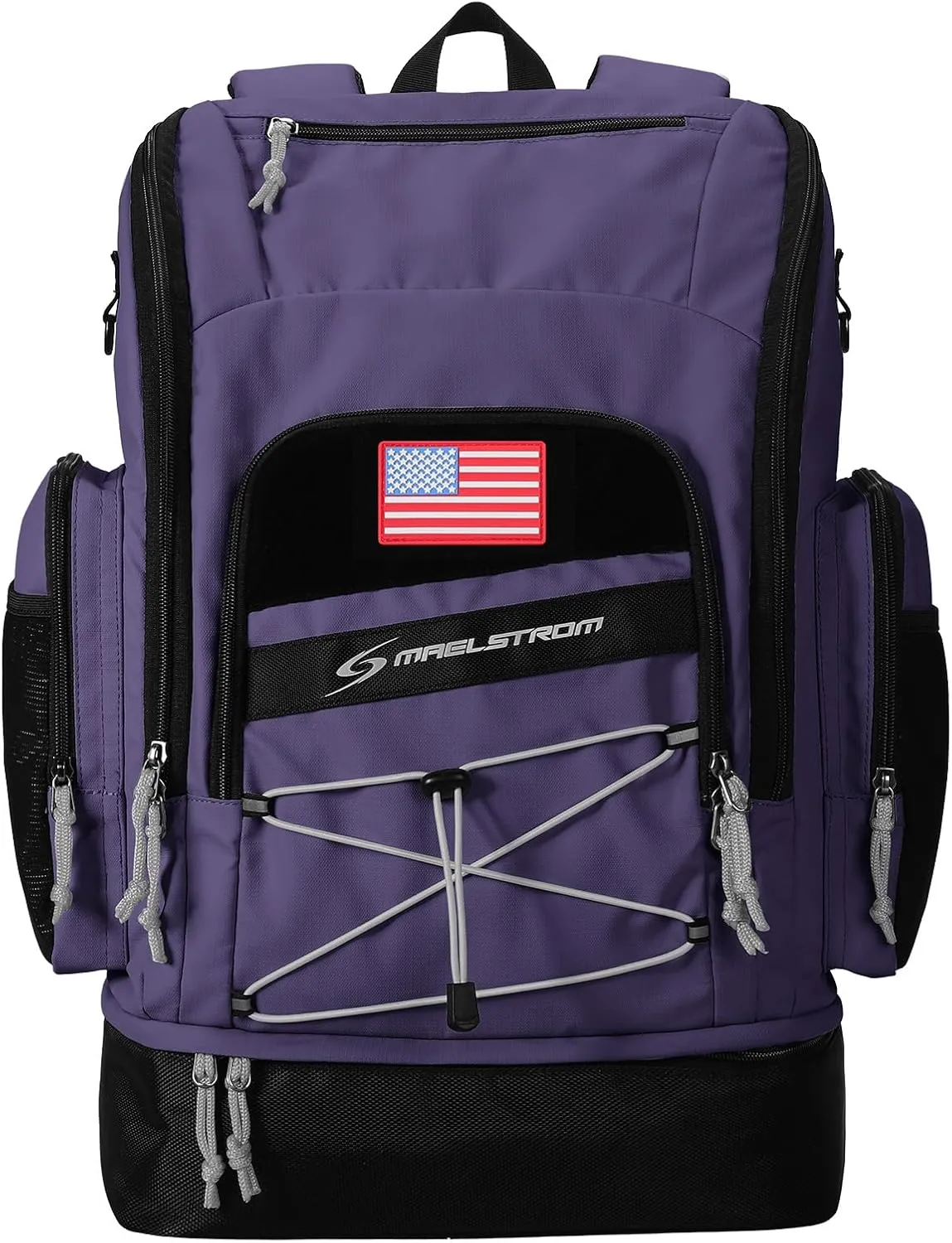 Maelstrom Swim Backpack,35L Swimming bag with Separate Shoes Compartment,Swim Gear Bag,Athlete Gym Rucksack for Men and Women