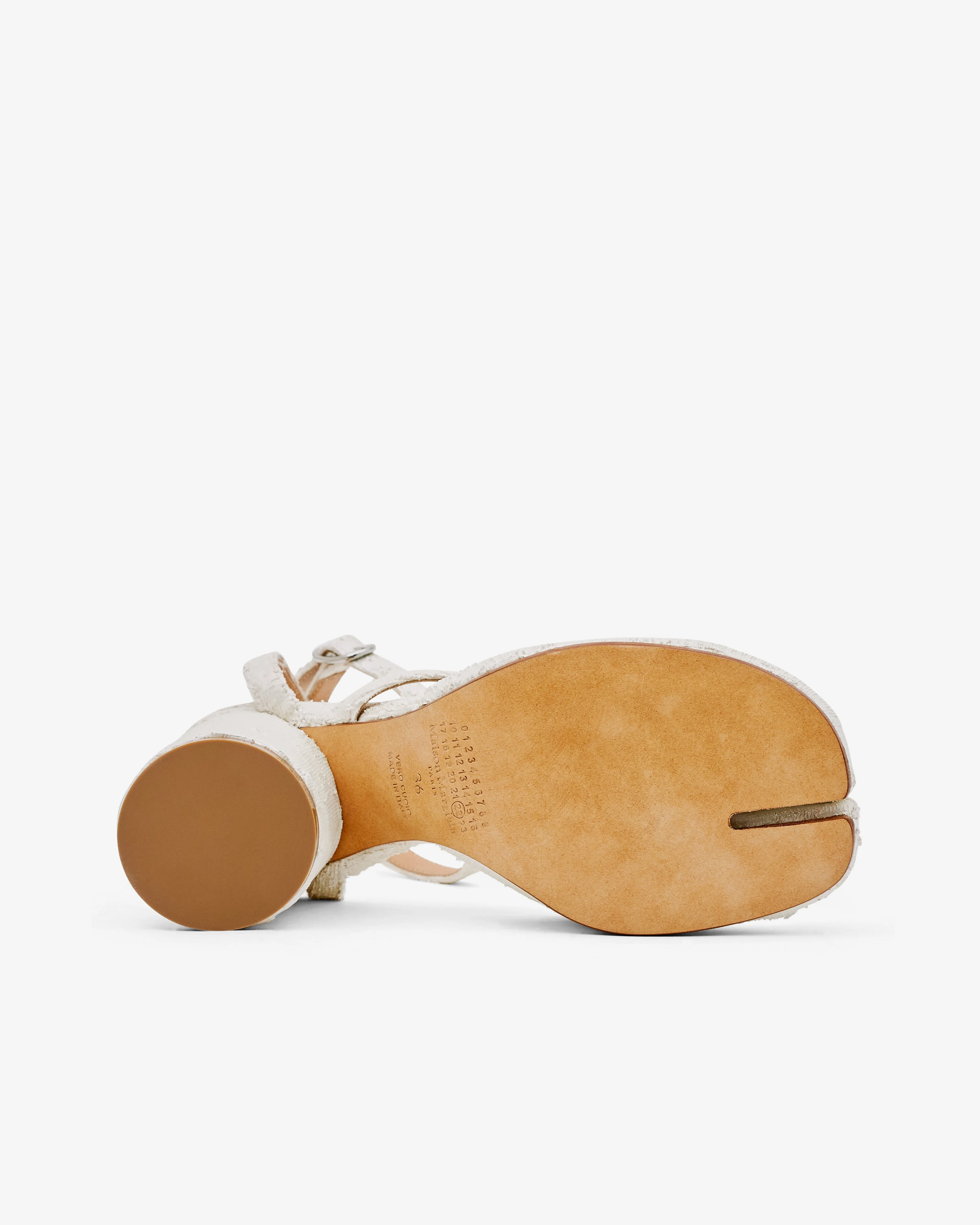 Maison Margiela - Women's Tabi Pump Sandals - (White Sand)