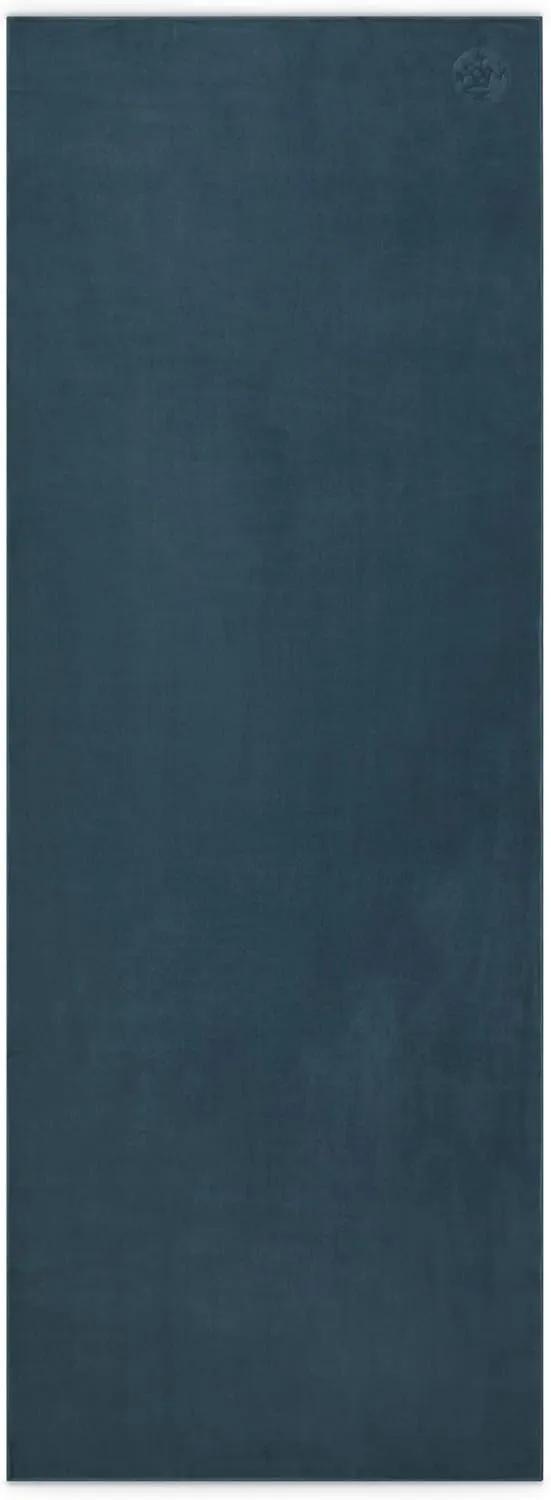 Manduka eQua Yoga Mat Towel - Quick Drying Microfiber, Lightweight, Easy for Travel, Use in Hot Yoga, Vinyasa and Power, 72 Inch (182cm)