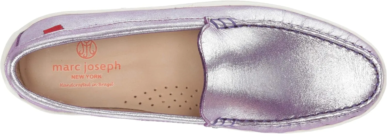 Marc Joseph New York Unisex-Child Kids Boys/Girls Leather Broadway Loafer