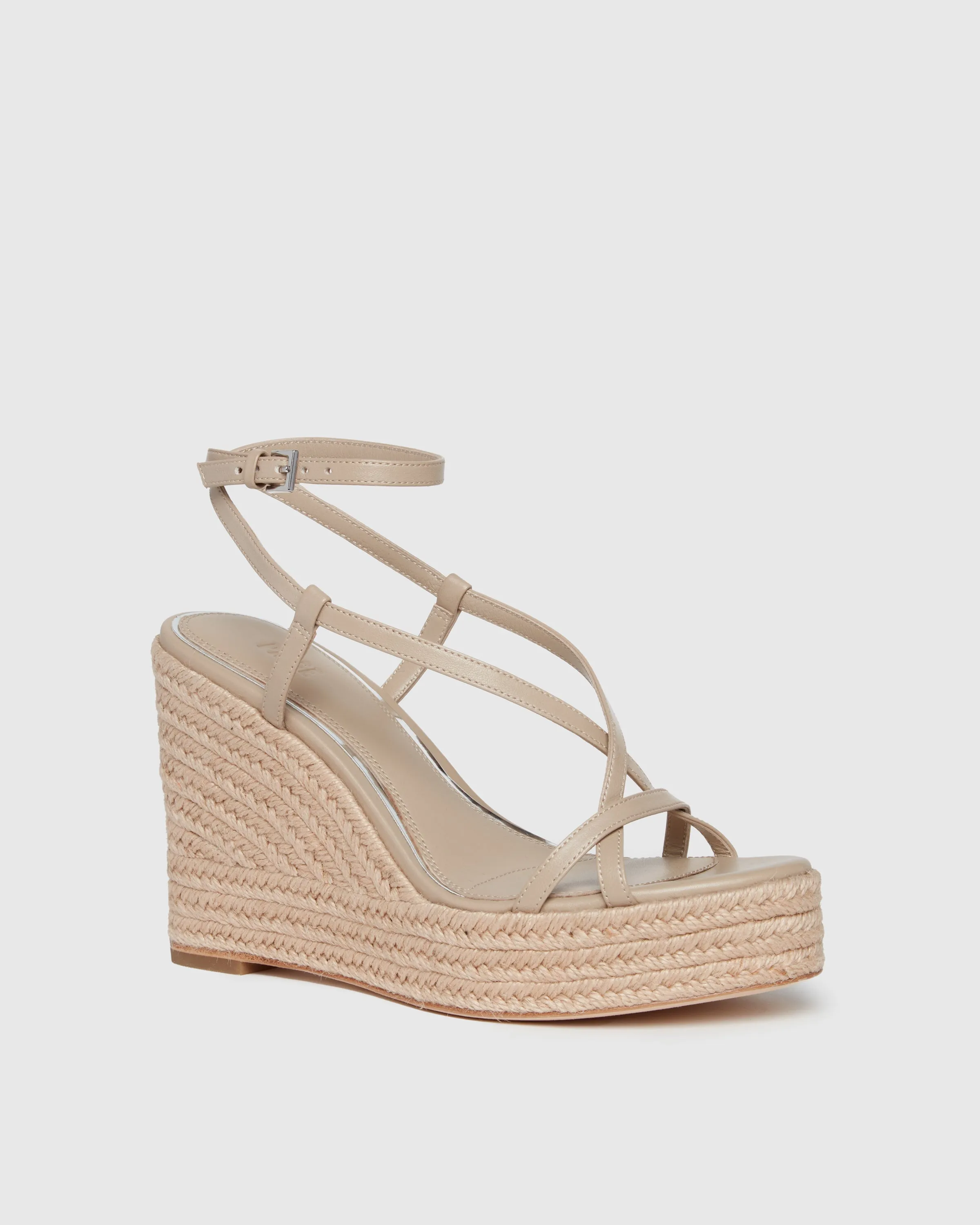 Marlowe Wedge - Light Tan