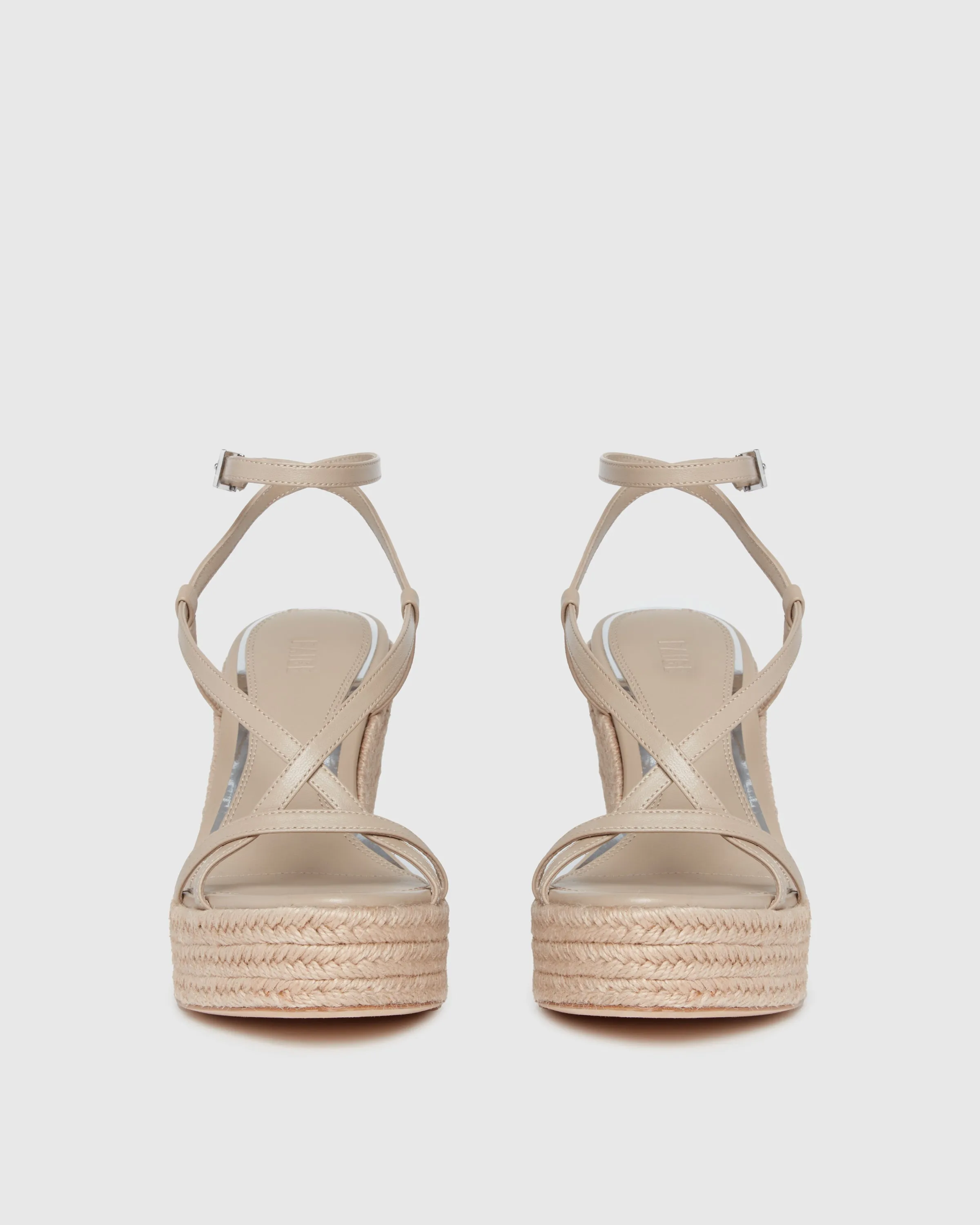 Marlowe Wedge - Light Tan