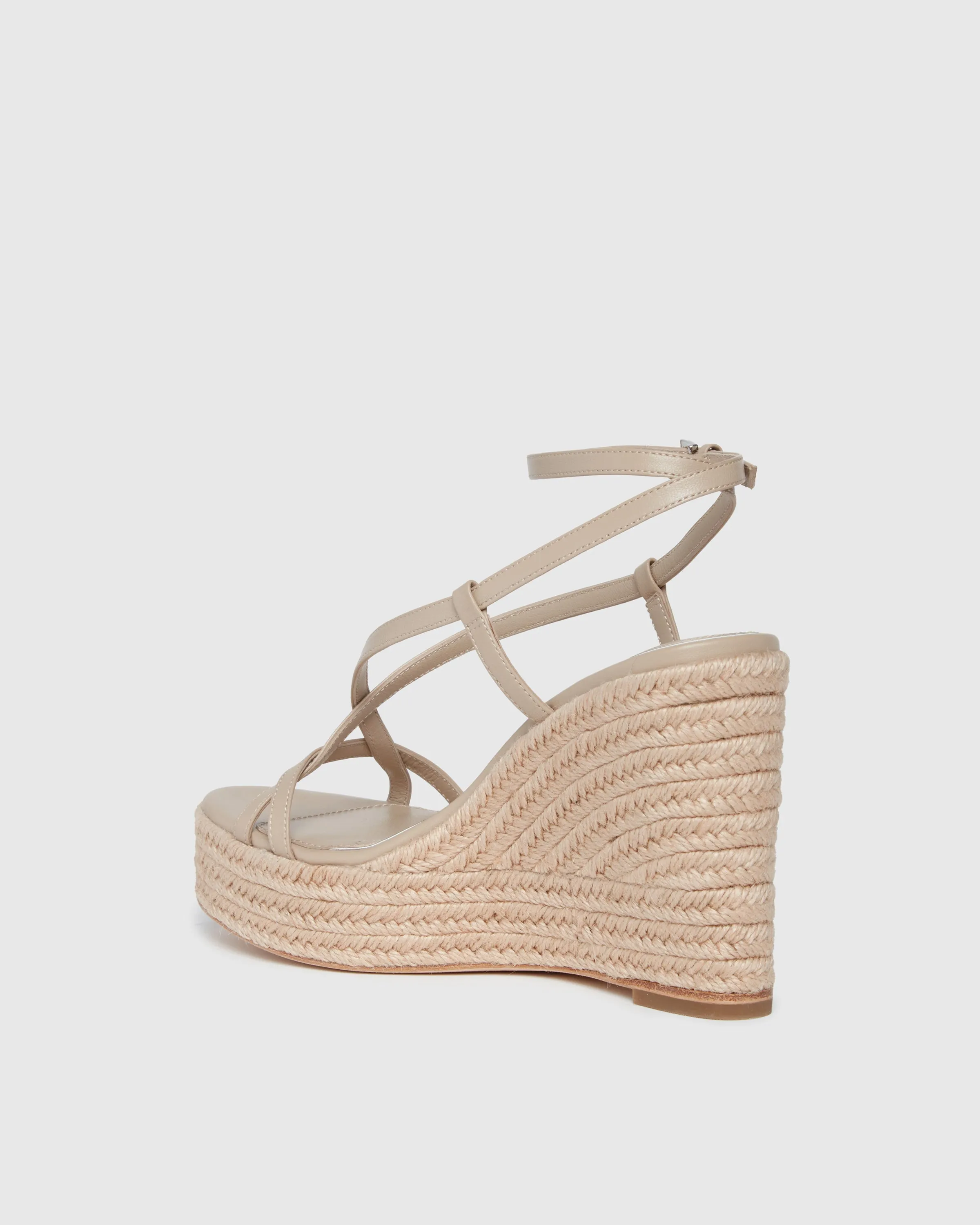 Marlowe Wedge - Light Tan