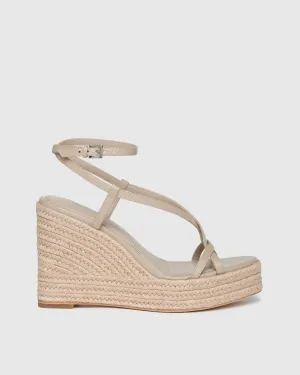 Marlowe Wedge - Light Tan