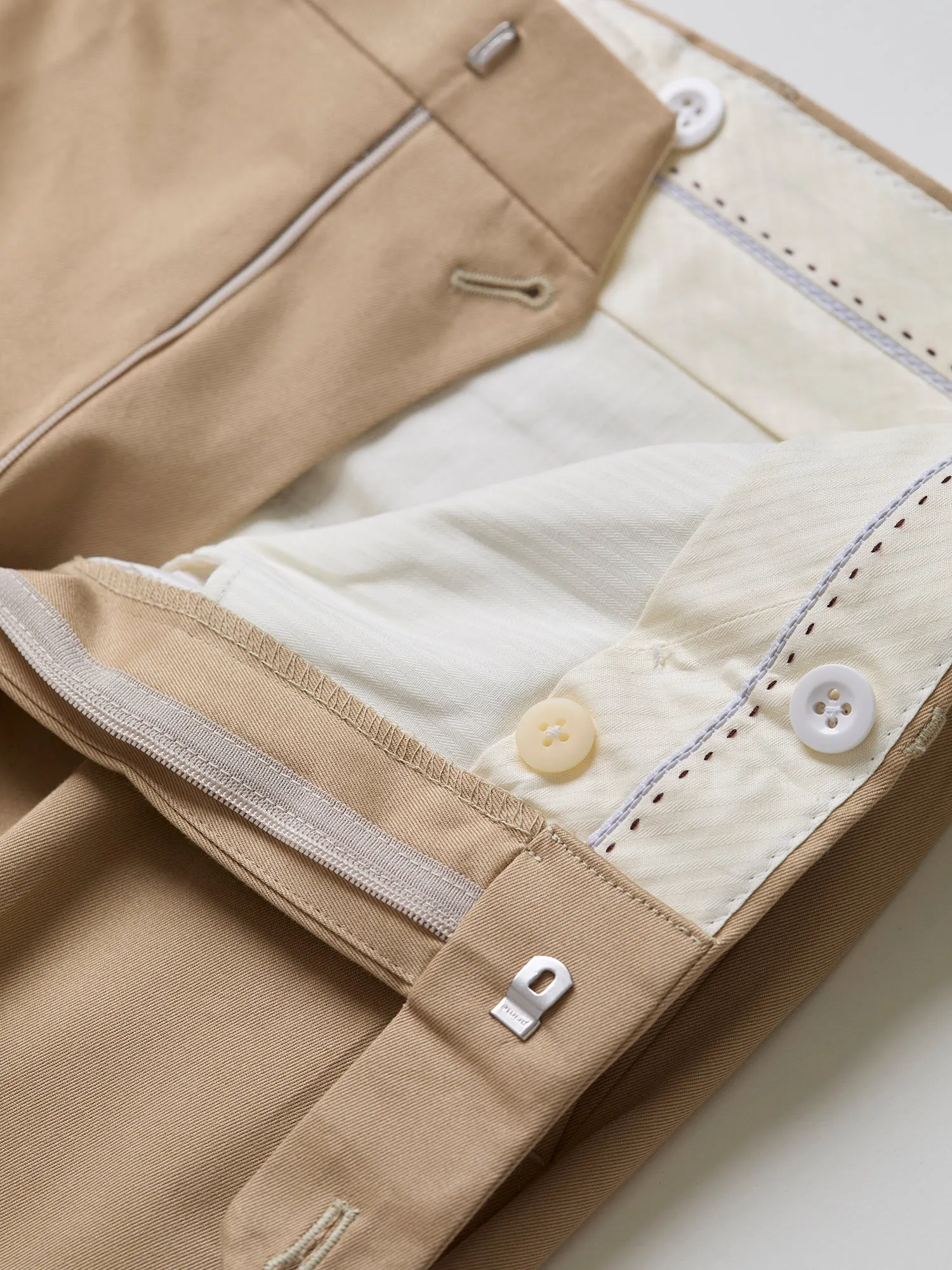 Mautby Cotton Drill Trousers Putty