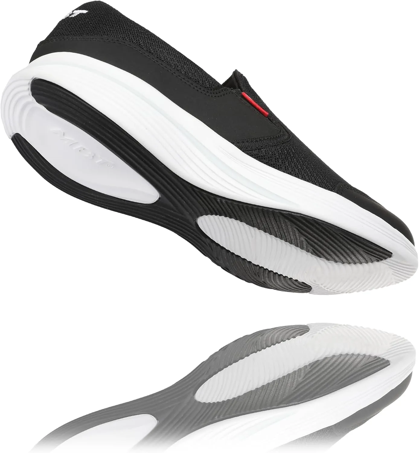MBT Modena Ill Slip On Active Fitness Walking Shoes in Black for Men
