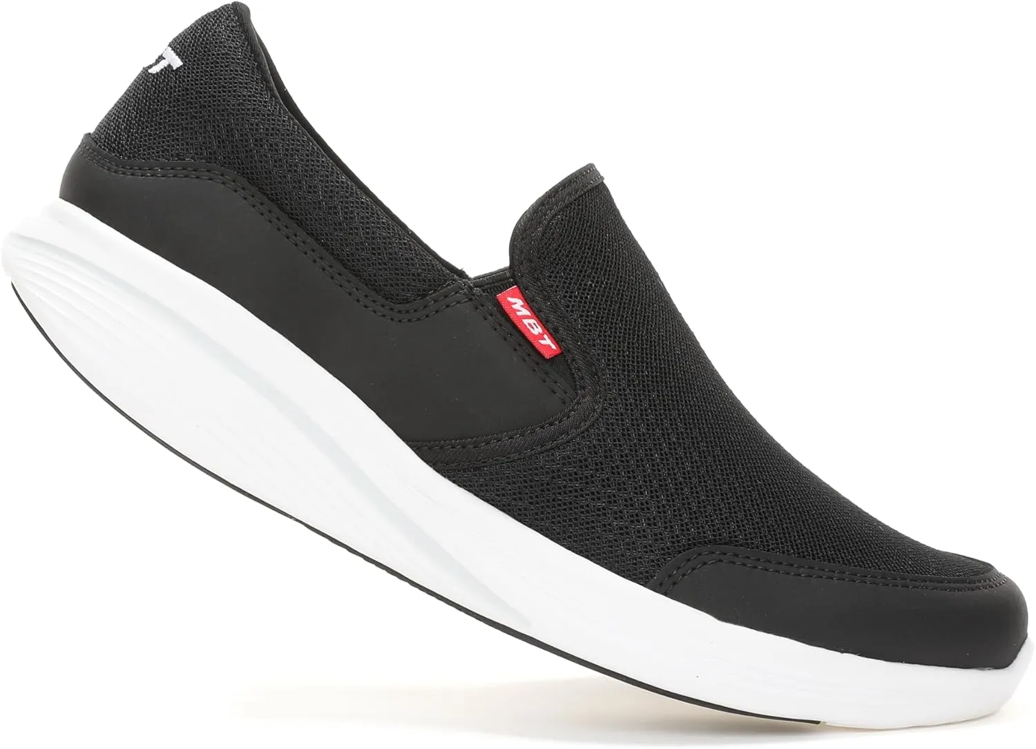 MBT Modena Ill Slip On Active Fitness Walking Shoes in Black for Men