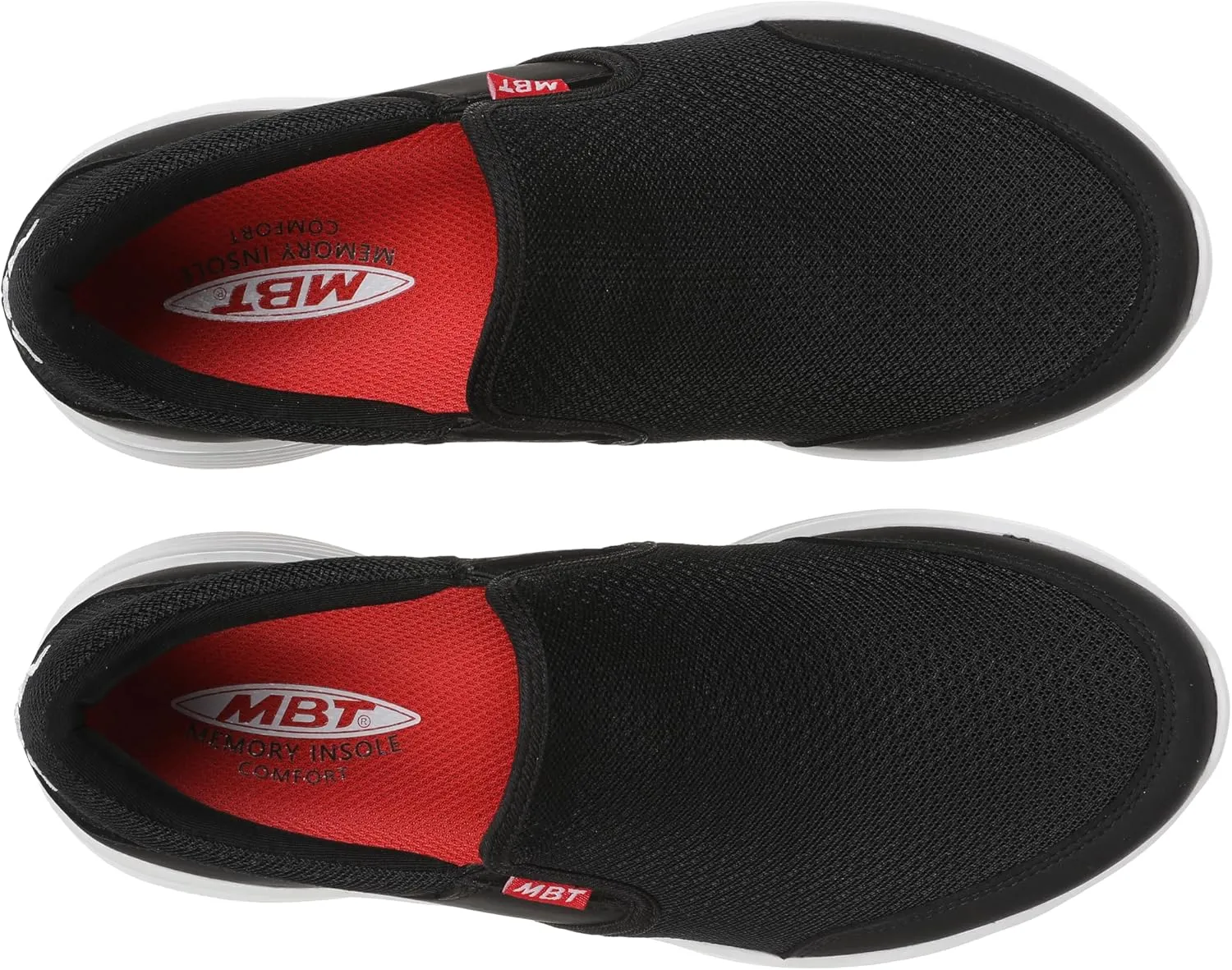 MBT Modena Ill Slip On Active Fitness Walking Shoes in Black for Men
