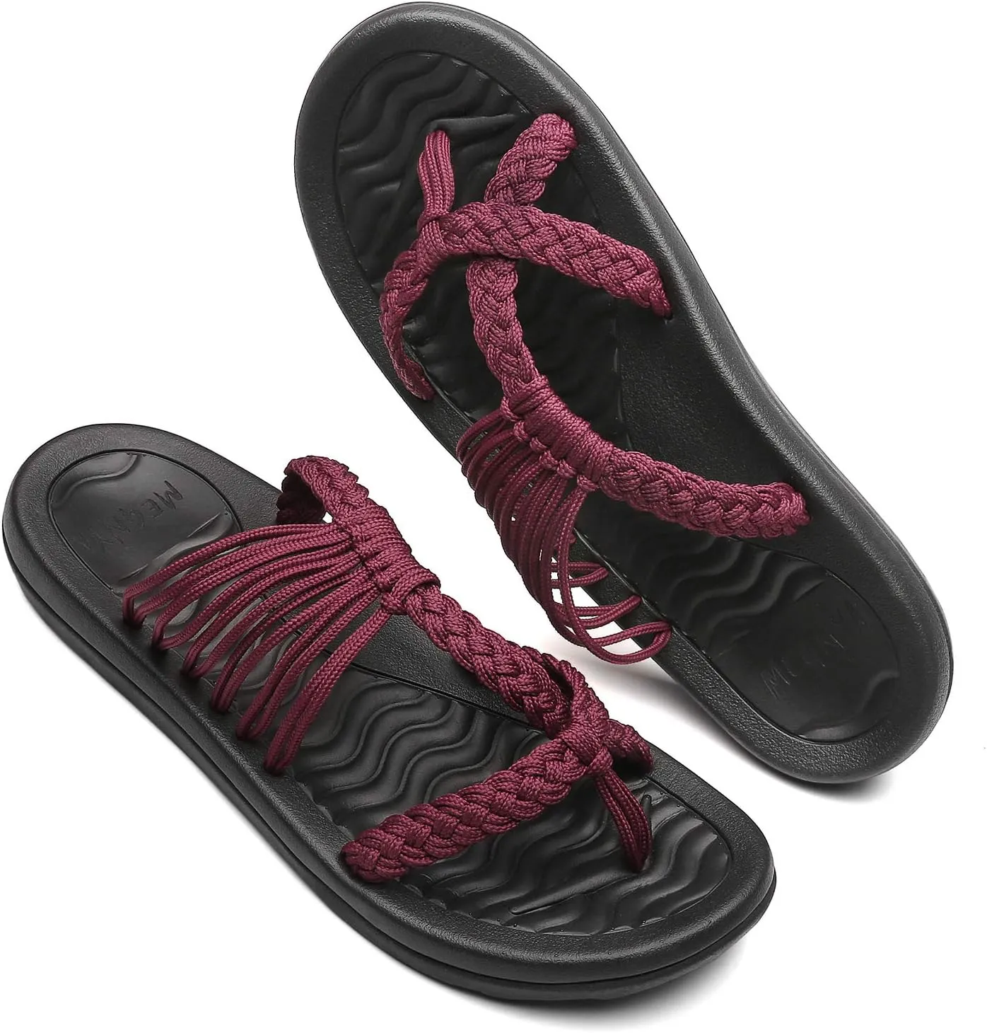 MEGNYA Women's flip Flops Sandals Arch Support, Comfortable Walking Sandals, Water Sandals Perfect for The Beach/Long Walks/Poolside