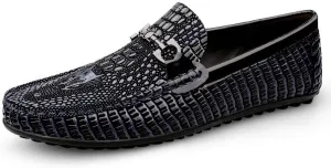 Men's Dress Shoes Slip-On Formal Leather Loafers Shoes for Men Fashion Classic Low Oxfords Shoes