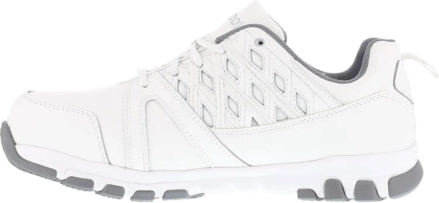 Men's Rb4443 Sublite Athletic Work Steel Toe Shoe White Safety