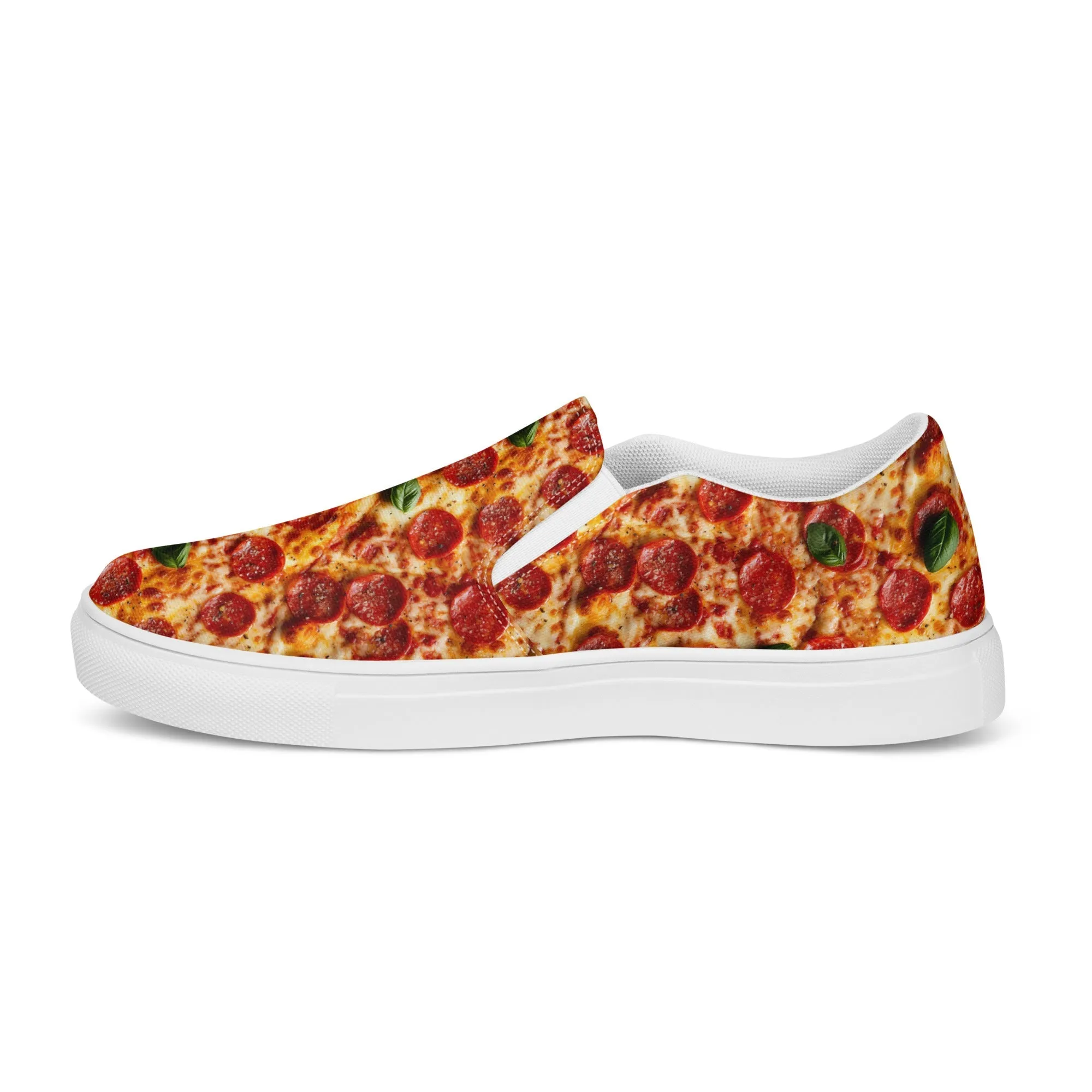 Men’s slip-on canvas shoes - Pizza SG017