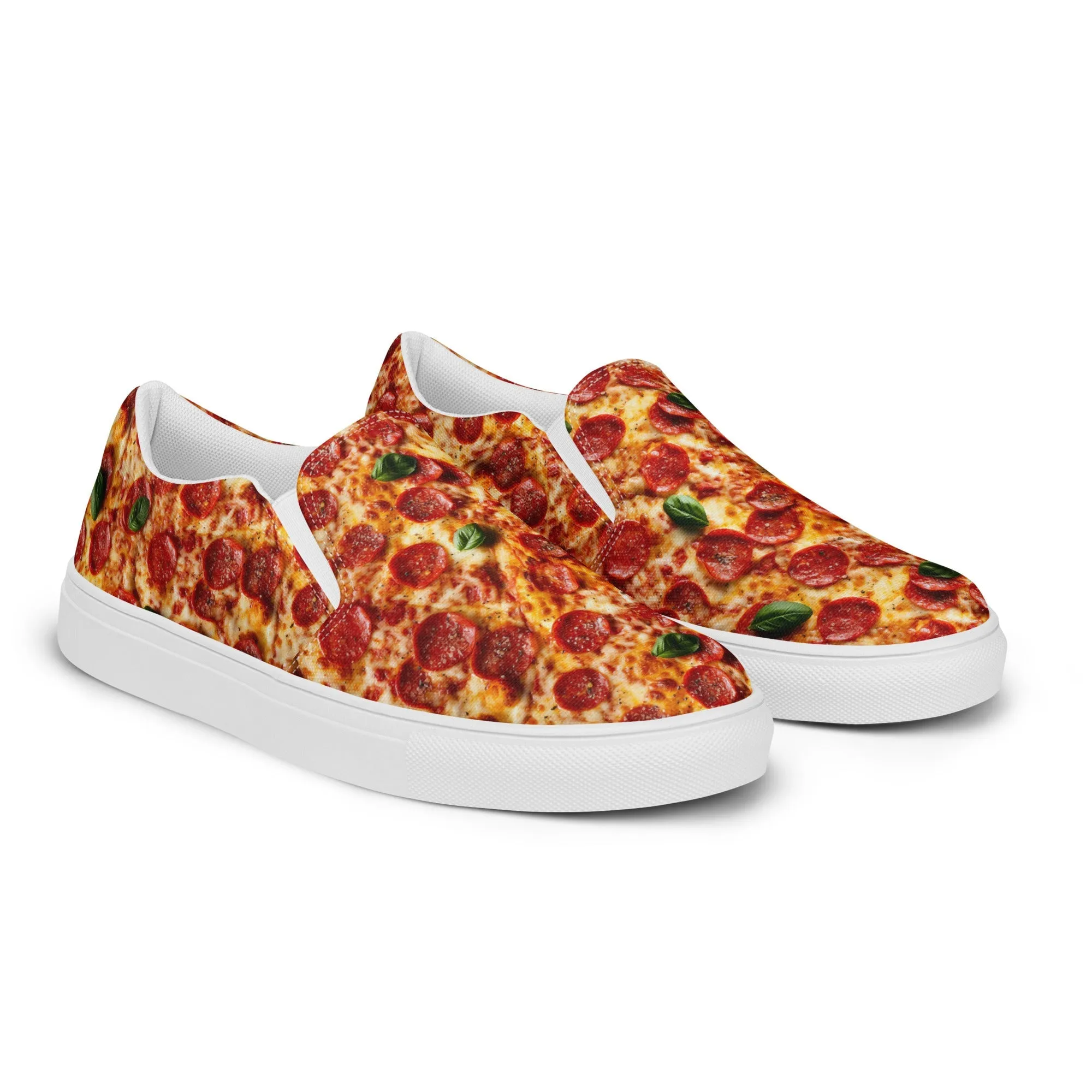 Men’s slip-on canvas shoes - Pizza SG017