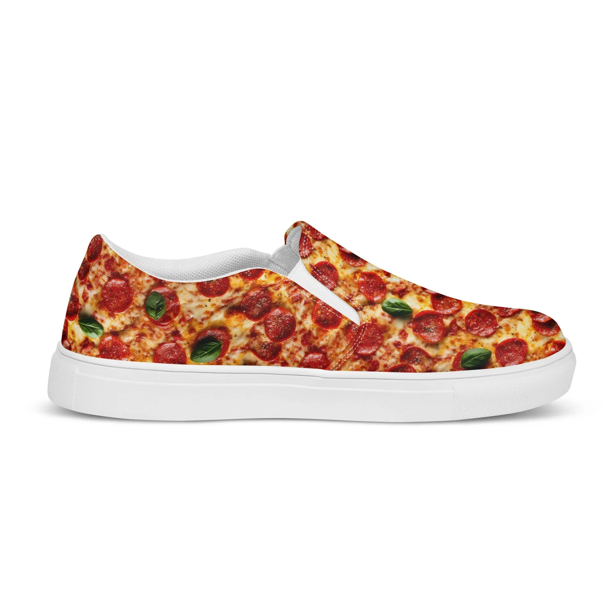Men’s slip-on canvas shoes - Pizza SG017