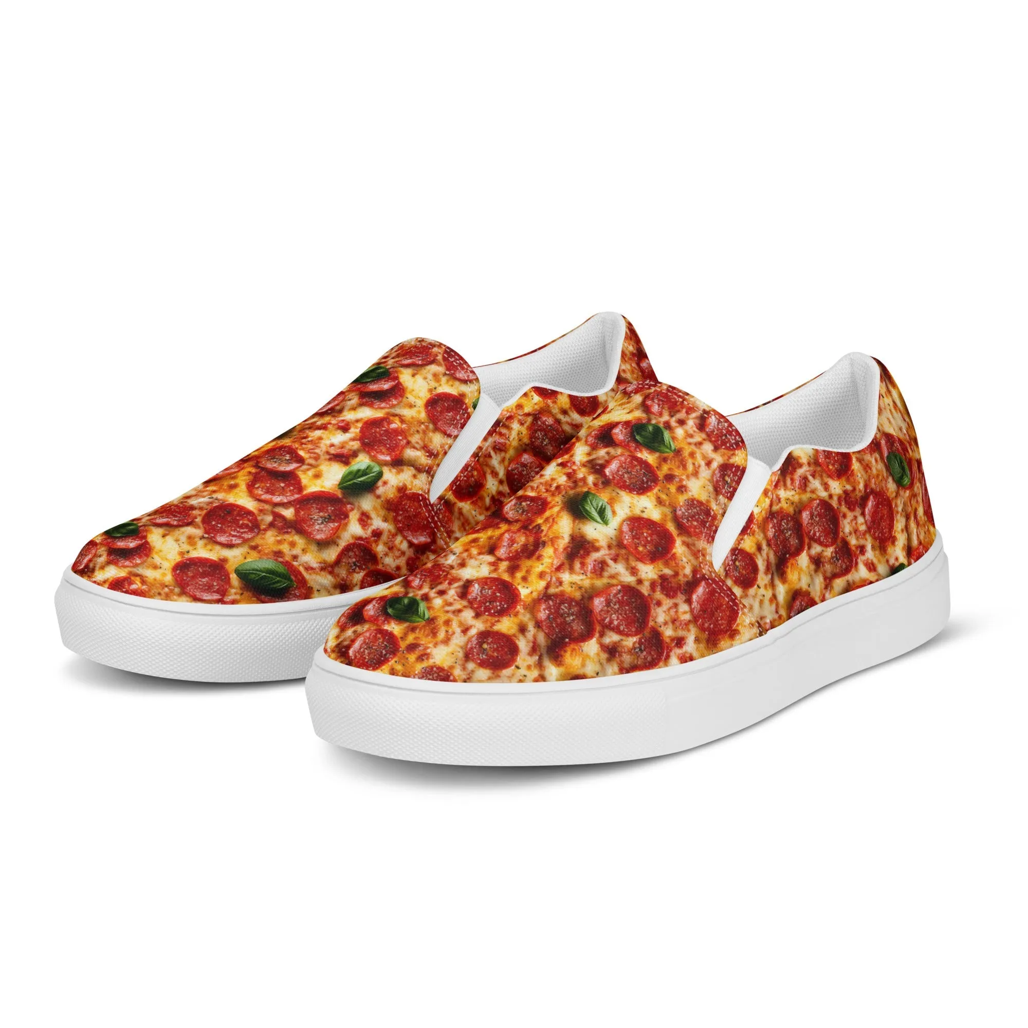 Men’s slip-on canvas shoes - Pizza SG017