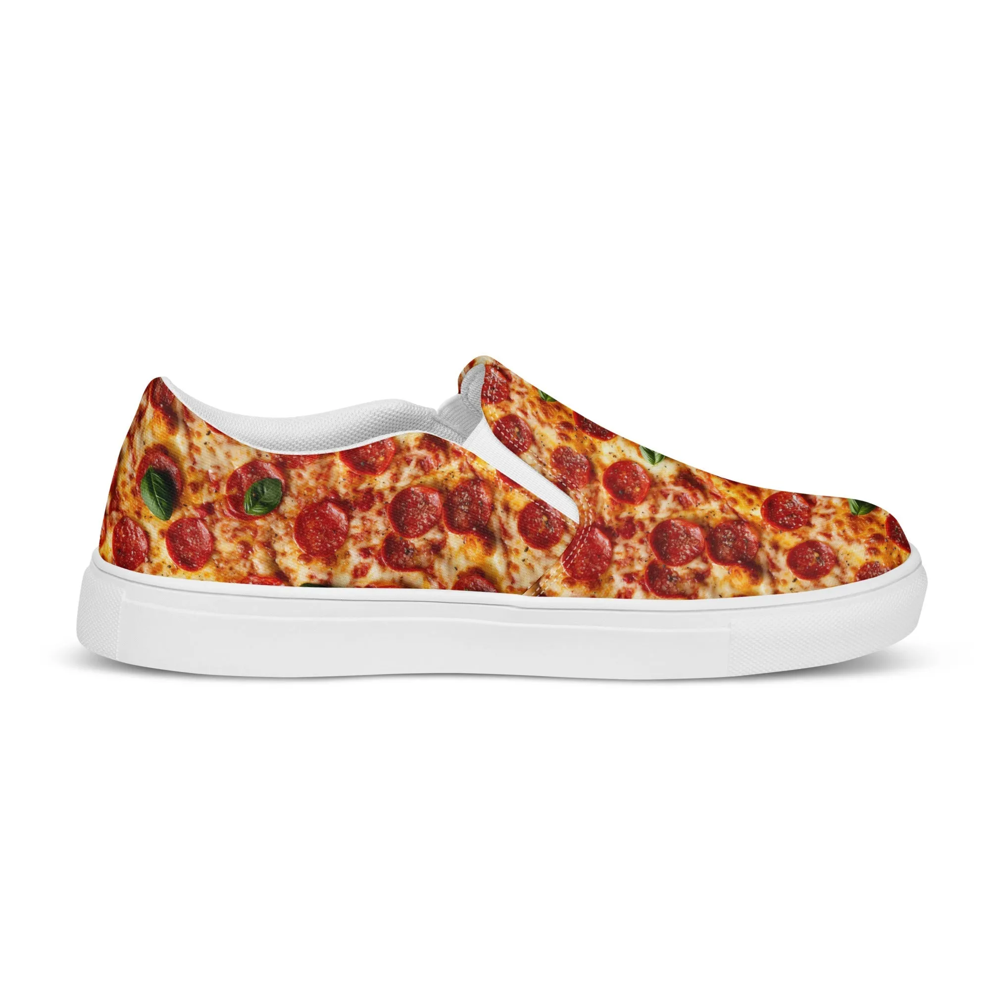 Men’s slip-on canvas shoes - Pizza SG017