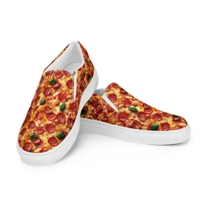 Men’s slip-on canvas shoes - Pizza SG017