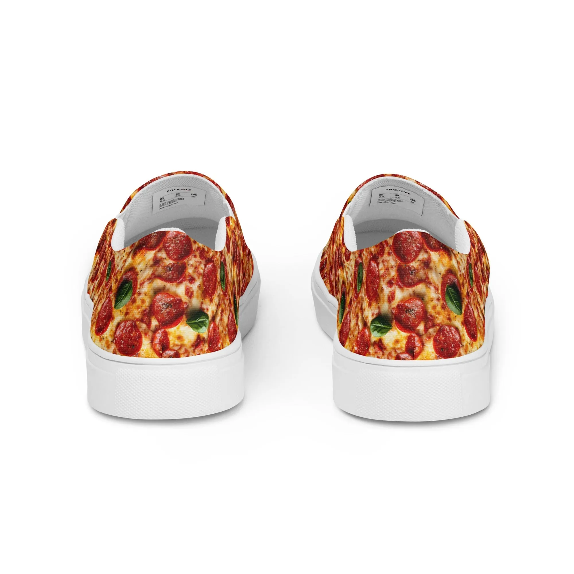 Men’s slip-on canvas shoes - Pizza SG017