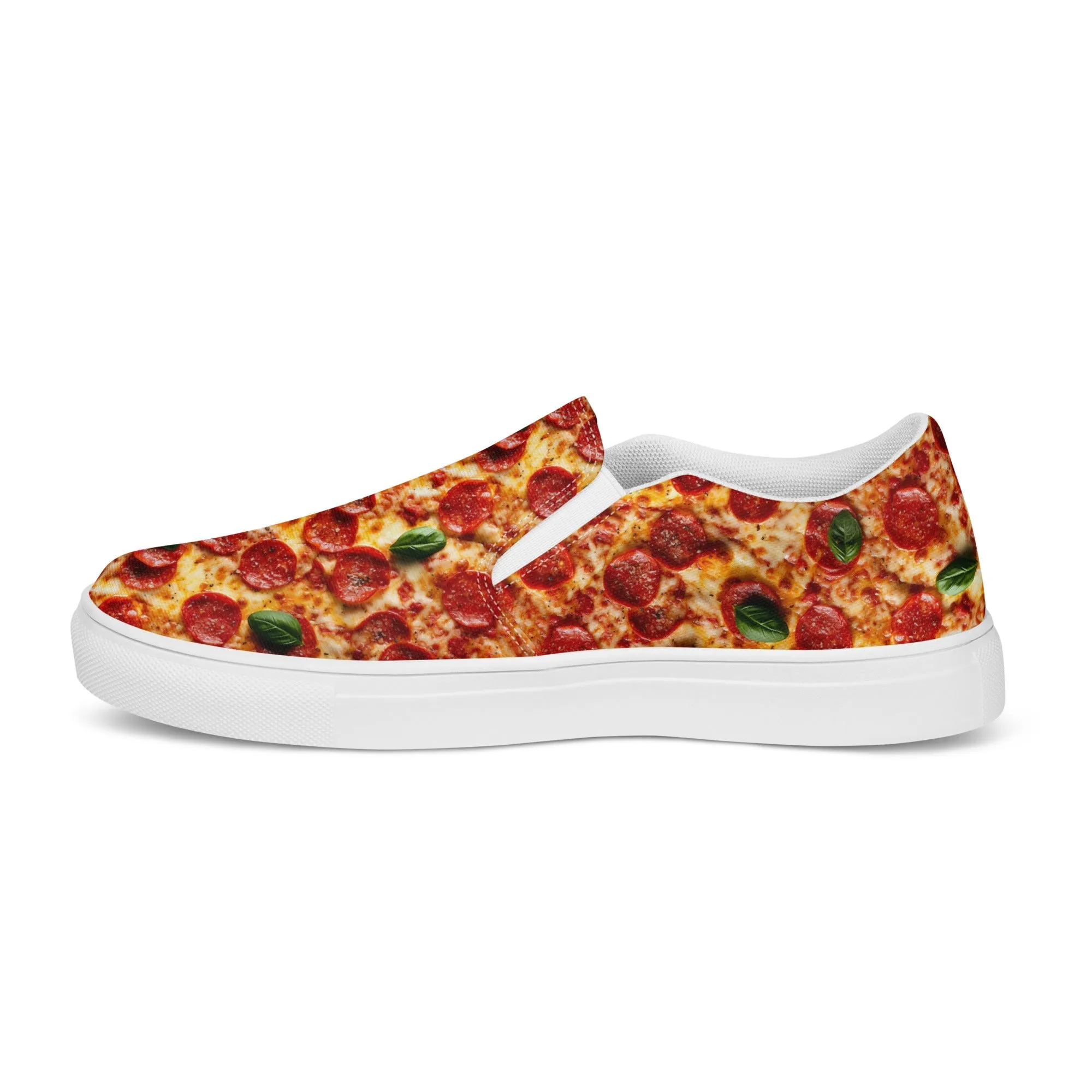 Men’s slip-on canvas shoes - Pizza SG017