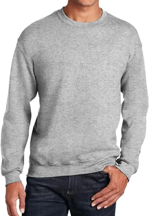 Mens Soft & Cozy Crewneck Sweatshirts Adult Heavy Blend Sweatshirt in 33 Colors. Sizes S-5XL