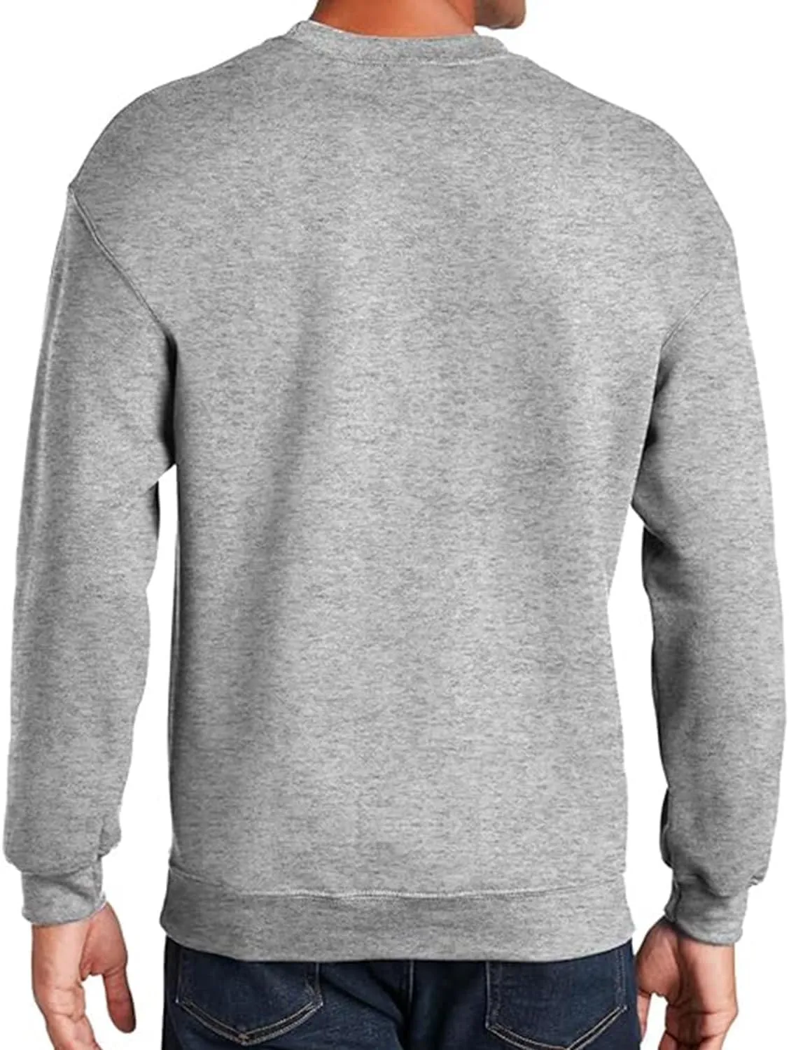Mens Soft & Cozy Crewneck Sweatshirts Adult Heavy Blend Sweatshirt in 33 Colors. Sizes S-5XL