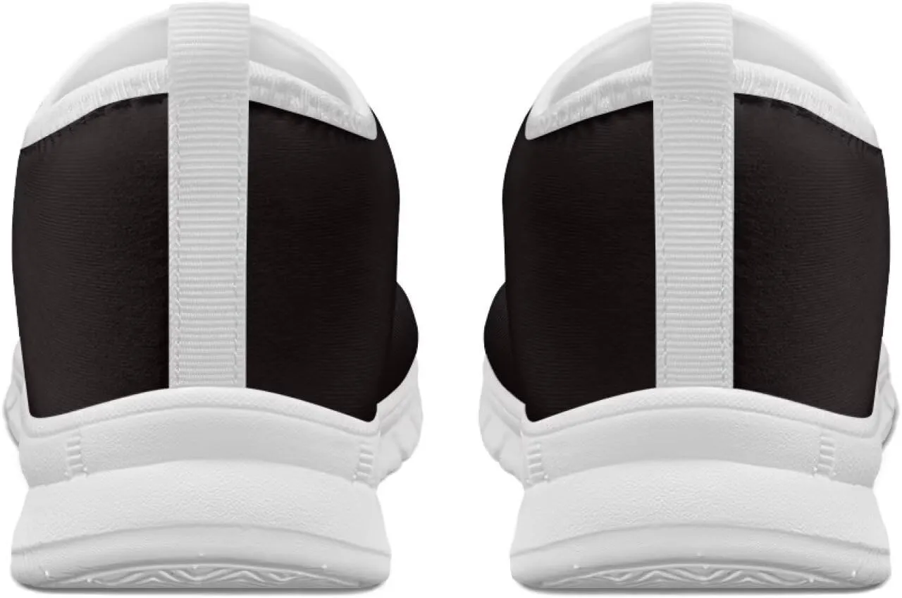 Men's Walking Shoes Lightweight Sneakers Walking Casual Comfortable Travel Shoes （White Sole）