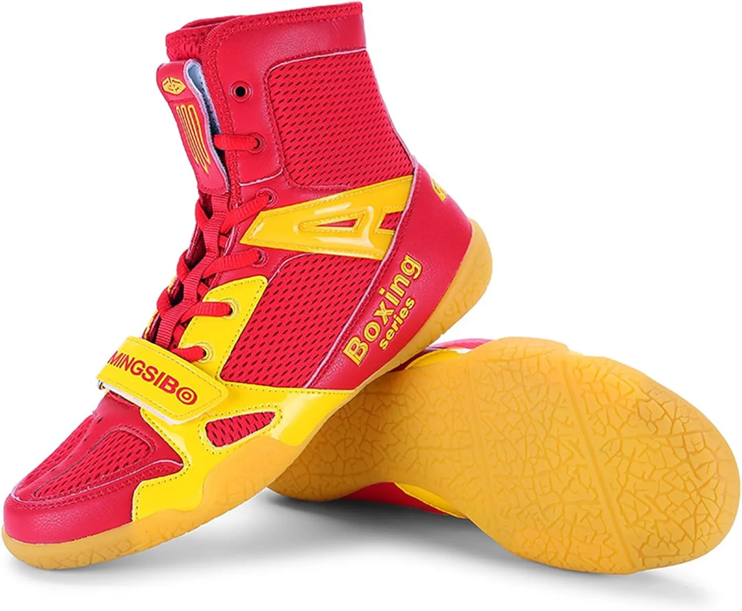 Men's Wrestling Boxing Shoes Unisex Breathable Fitness Sneaker for Workout, Training, Competition Weightlifting Taekwondo Martial Arts