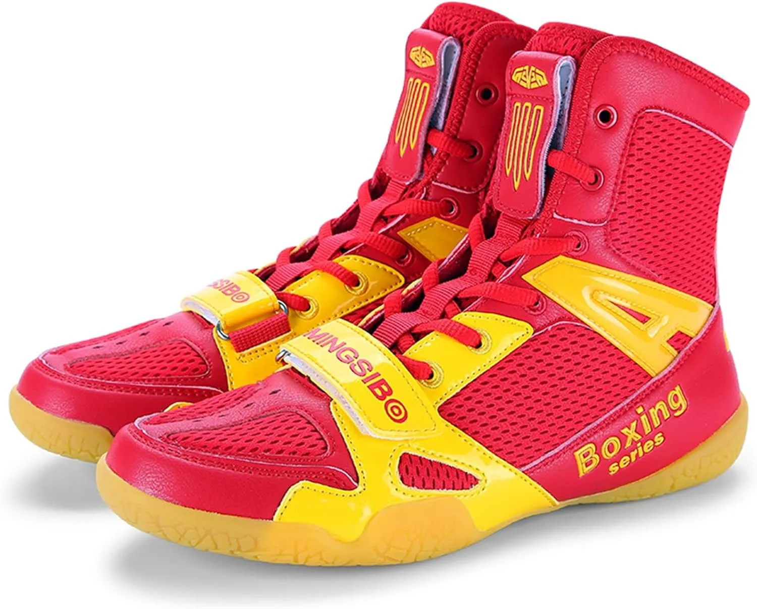 Men's Wrestling Boxing Shoes Unisex Breathable Fitness Sneaker for Workout, Training, Competition Weightlifting Taekwondo Martial Arts