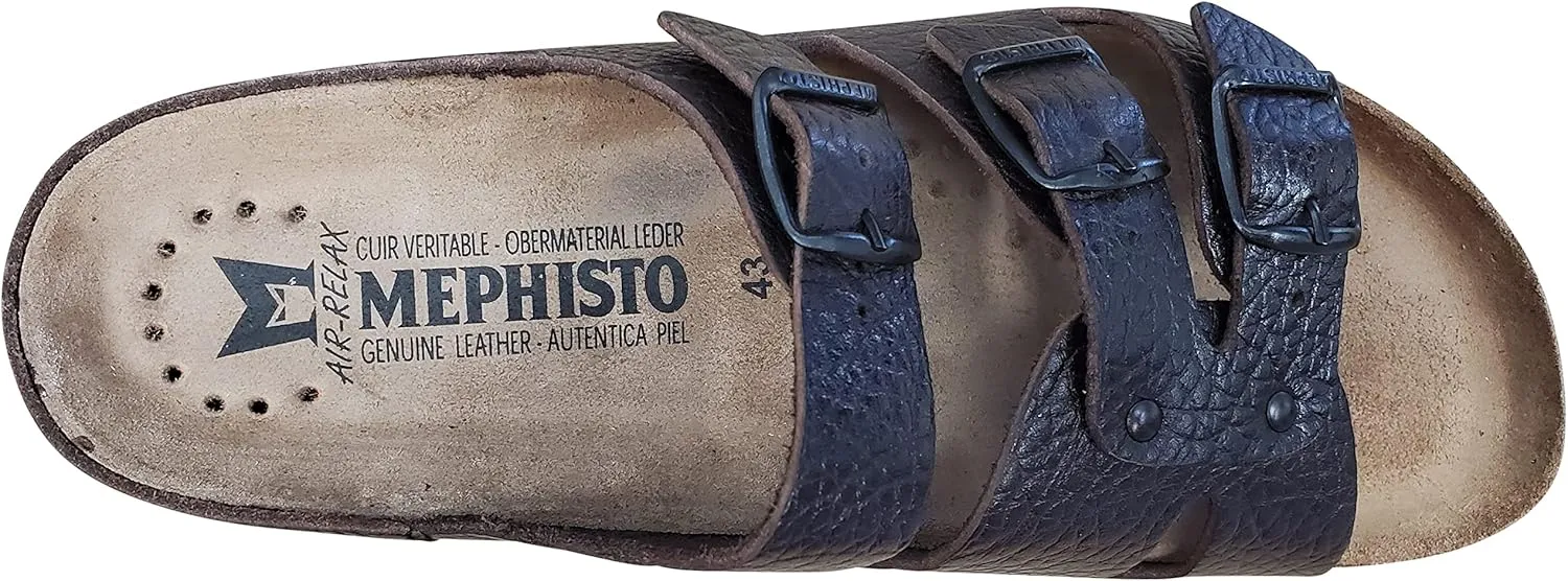 Mephisto Men's Zach Tan Full Grain Leather Sandal