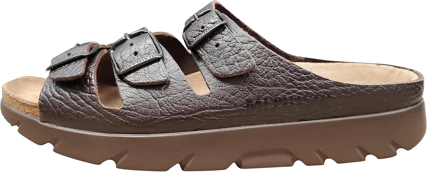 Mephisto Men's Zach Tan Full Grain Leather Sandal