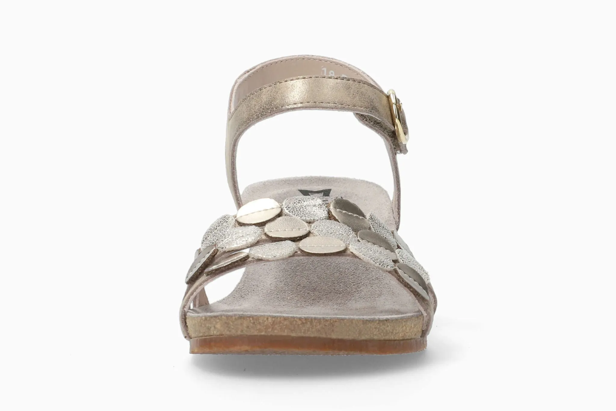 Mephisto Women's Matilde Dark Taupe Leather Wedge