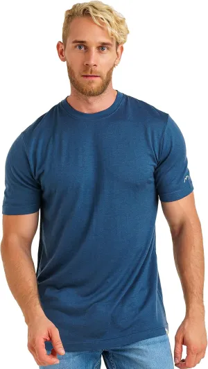 Merino.tech Merino Wool T-Shirt Mens - 100% Merino Wool Undershirt Lightweight Base Layer