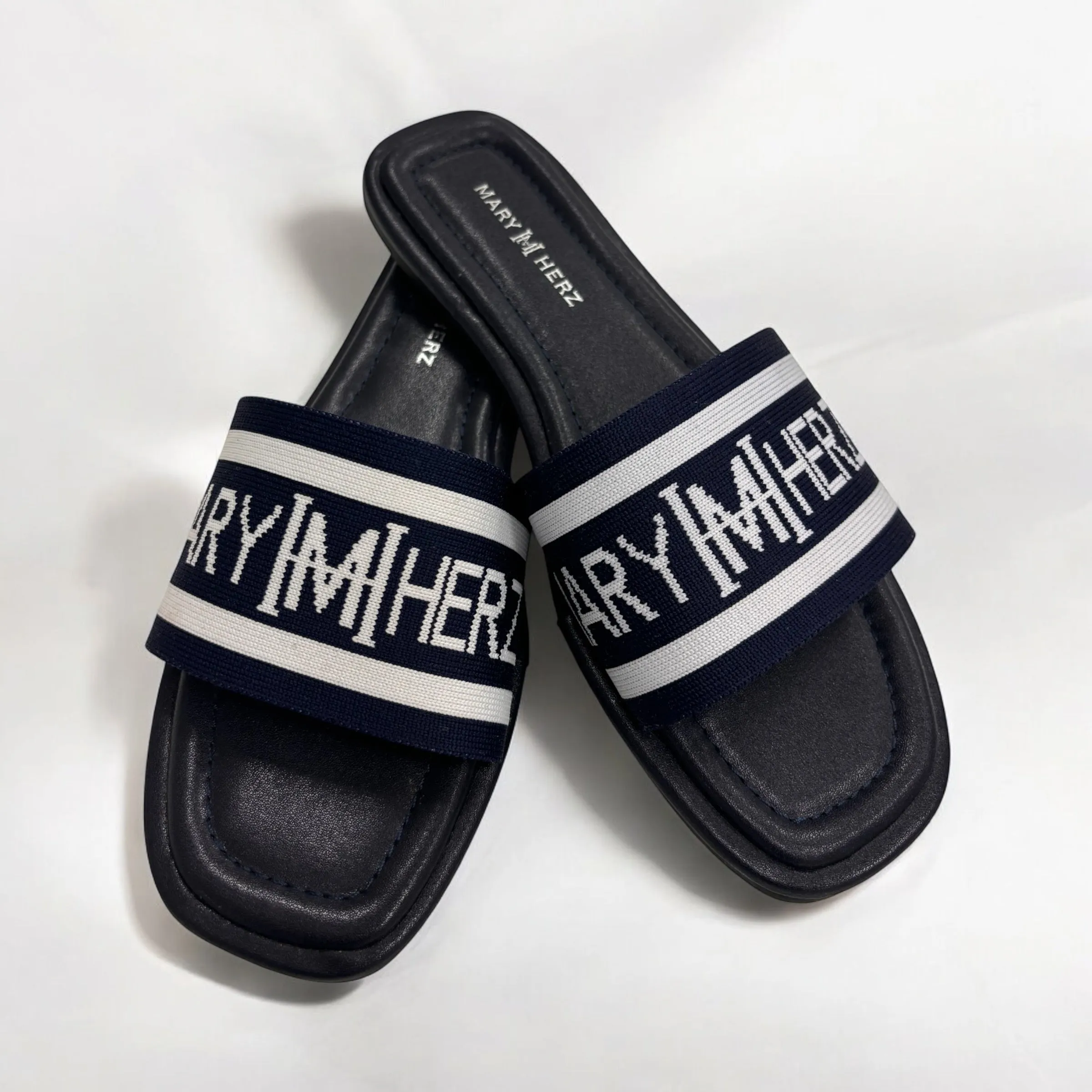 MHS-COTTON LOGO SANDALS
