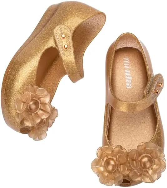 mini melissa Girl's Ultragirl Springtime Ballet Flat