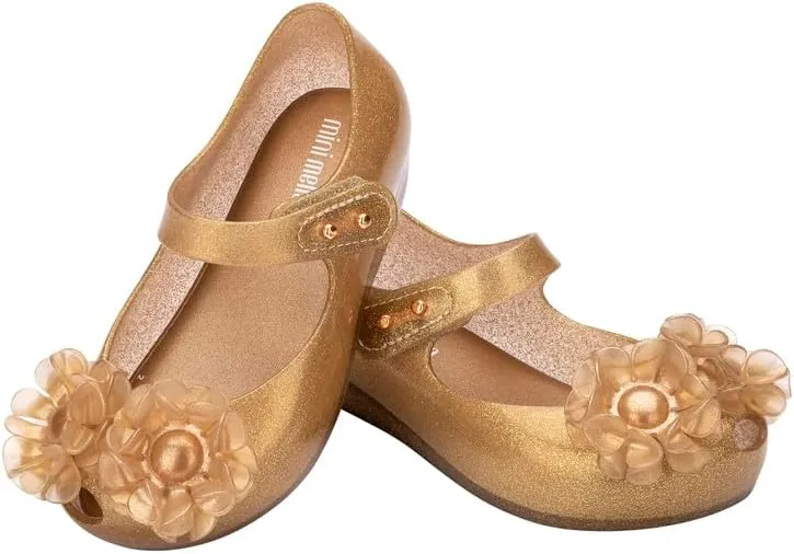 mini melissa Girl's Ultragirl Springtime Ballet Flat