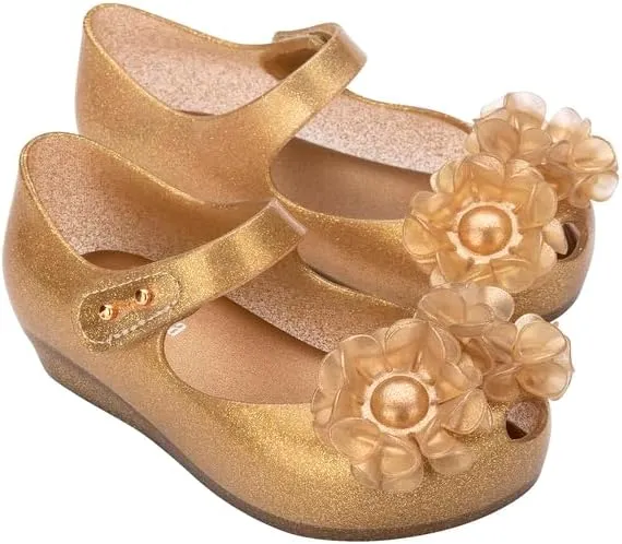 mini melissa Girl's Ultragirl Springtime Ballet Flat