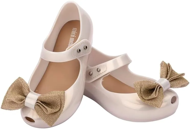 mini melissa Girl's Ultragirl Sweet XII Baby Ballet Flat