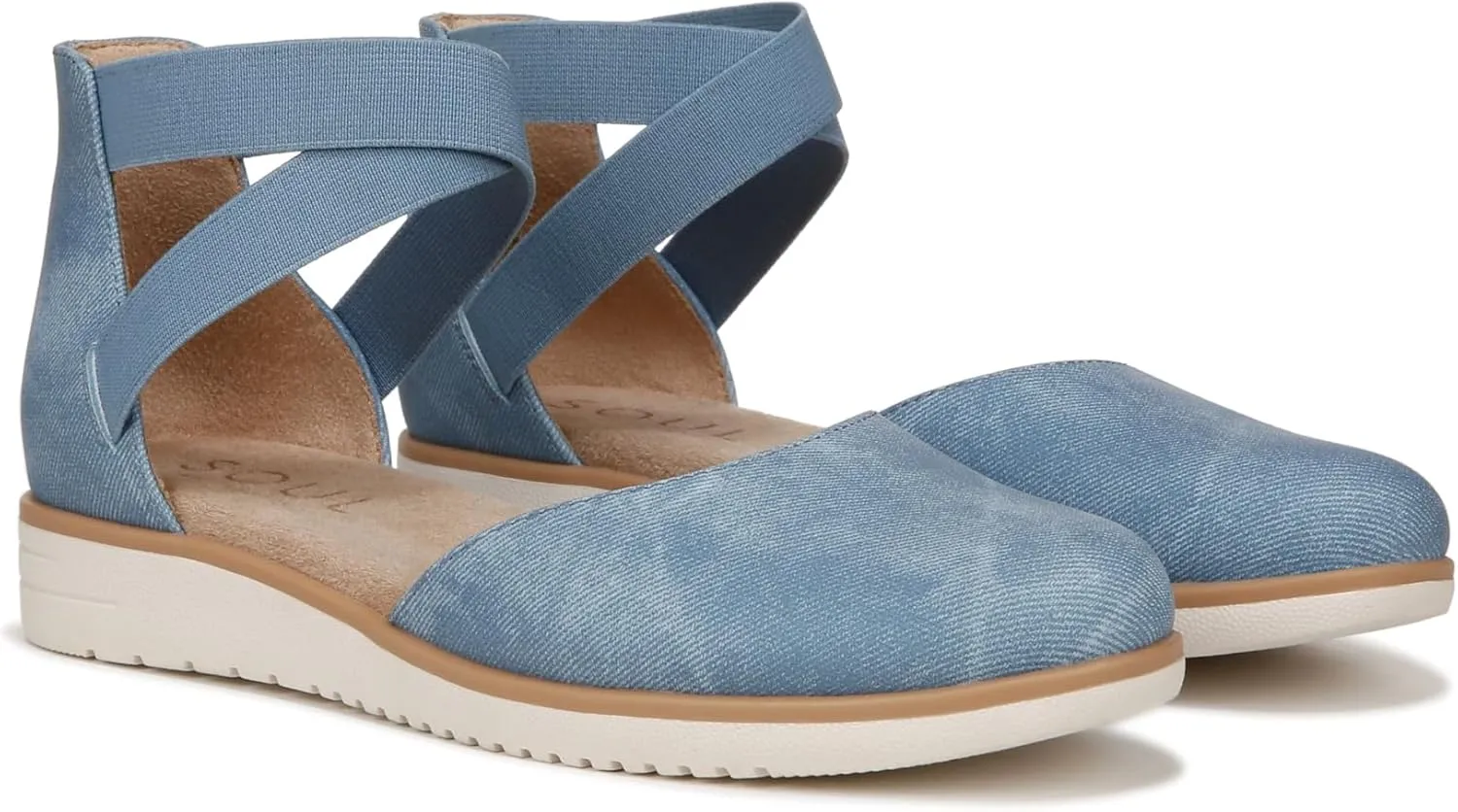 Naturalizer Soul Women's Intro Ankle Strap Flat