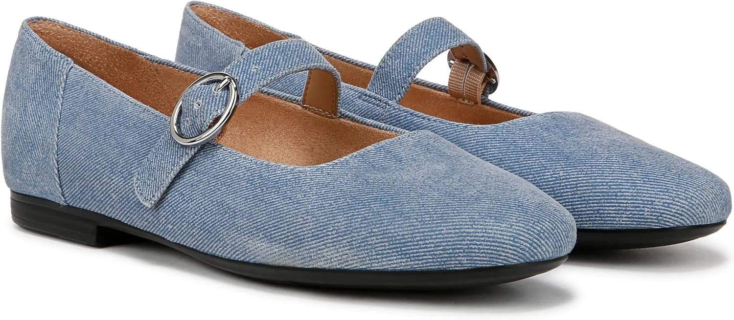 Naturalizer Women's Kelly Mary Jane Flat