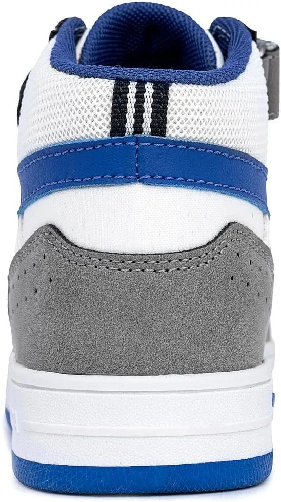 Nautica Kids Sneaker: Lace-Up Fashion Shoe with Boot-Like High Top Design for Boys and Girls (Big Kid/Little Kid Sizes) - Horizon