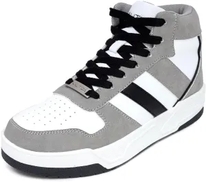 Nautica Kids Sneaker: Lace-Up Fashion Shoe with Boot-Like High Top Design for Boys and Girls (Big Kid/Little Kid Sizes) - Horizon