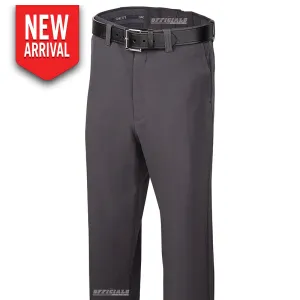 New! Tapered-Fit Lightweight Flat Front Umpire Base Pants