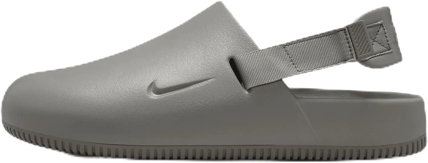 Nike Calm Men's Mules (FD5130-004, Flat Pewter/Flat Pewter) Size 7