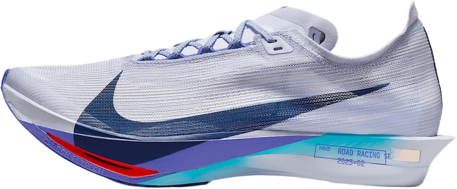 Nike Streakfly 2 Road Racing Shoes (HF6416-001, Ghost/Persian Violet/Blue Lightning/Blue Void)