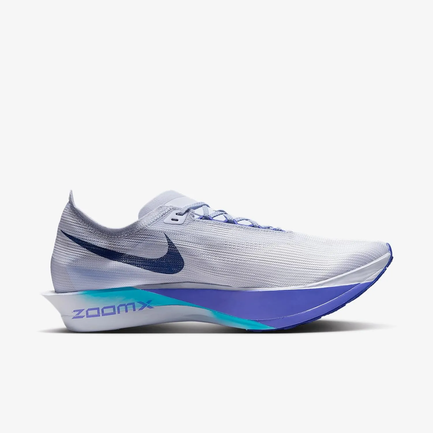 Nike Streakfly 2 Road Racing Shoes (HF6416-001, Ghost/Persian Violet/Blue Lightning/Blue Void)